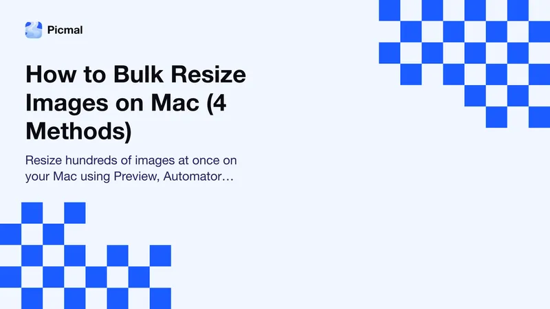 How to Resize an Image on Mac (and Bulk Resize a Whole Folder)