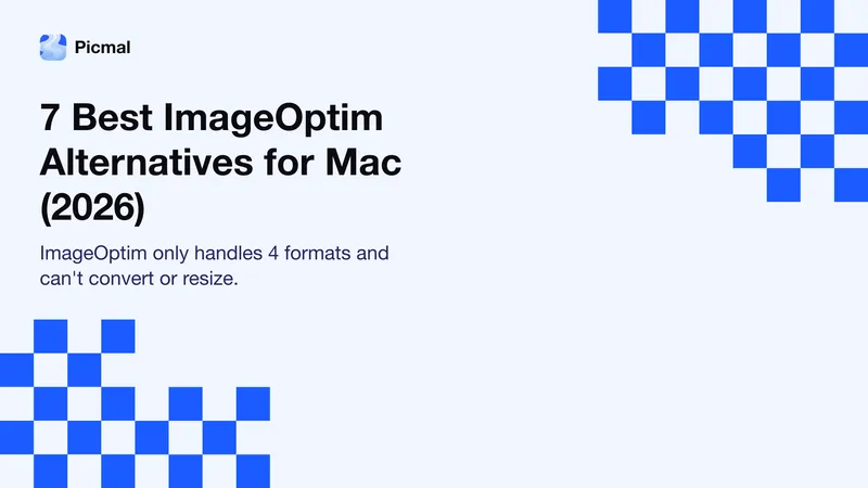 7 ImageOptim Alternatives for Mac, Tested in 2026